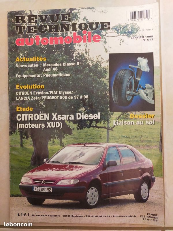 Revue Technique Citroën Xsara Diesel (image 1)