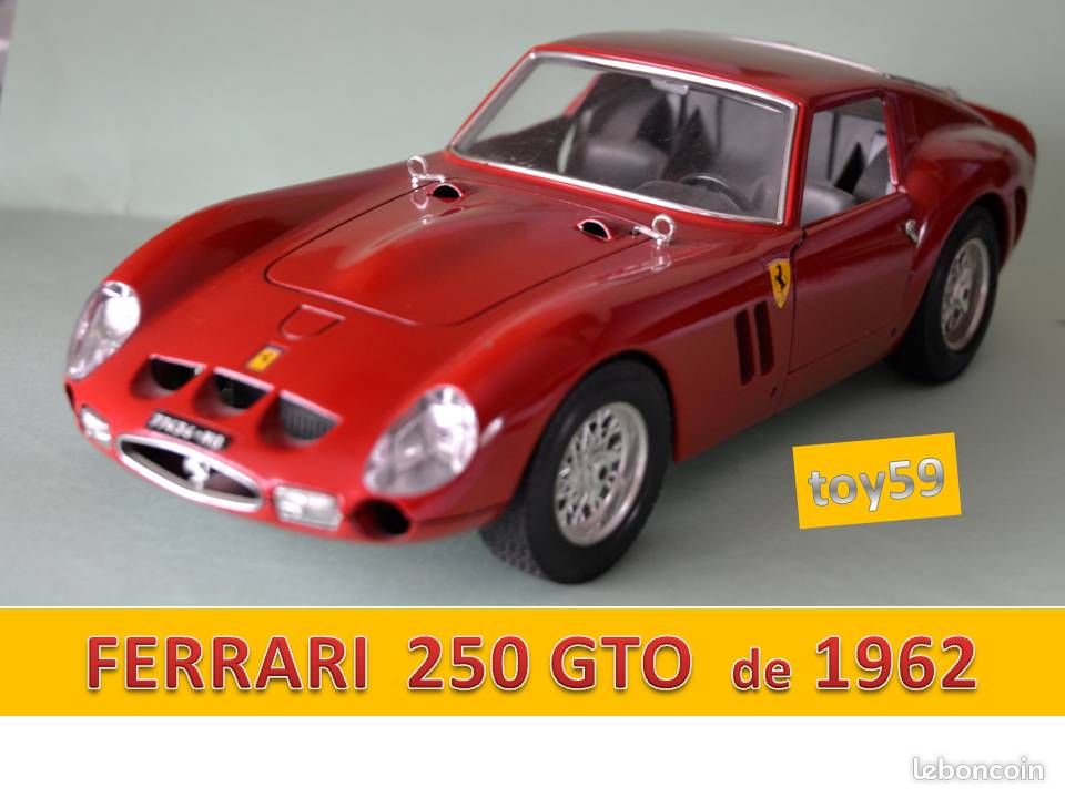 MAXIMA Scale Model 1:18 Ferrari 250 GT Drogo Speciale Année de construction 1962 rouge MAXIMA