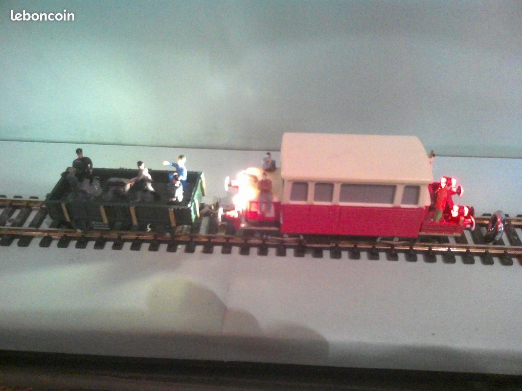 Train électrique - Draisine jouef avec lumière HO / 187 N° 4 (image 5)
