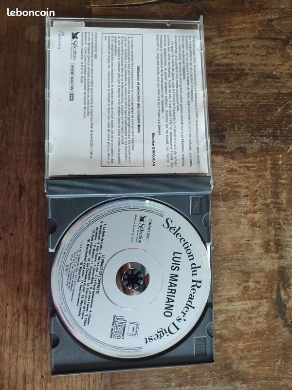 Coffret 5 CD Luis Mariano (image 3)