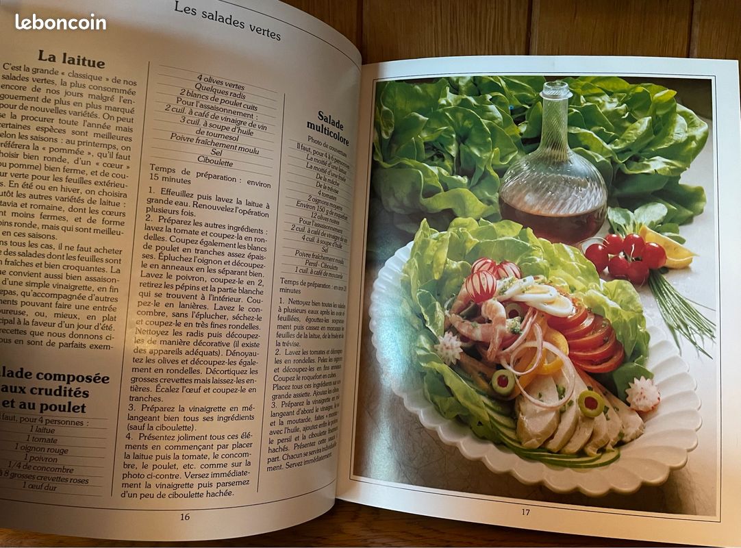 Livre recettes LES SALADES (image 4)