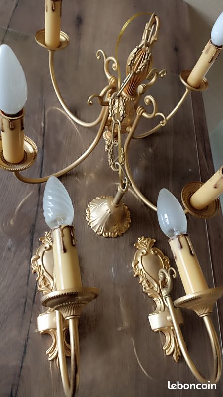 Lustre et 2 appliques (image 5)