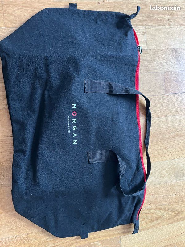 Grand sac noir en tissu Marque Morgan (image 1)