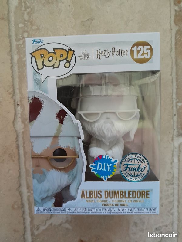 Figurine Funko Pop! #125 - Albus Dumbledore (DIY Special Edition) - Harry Potter - Neuf