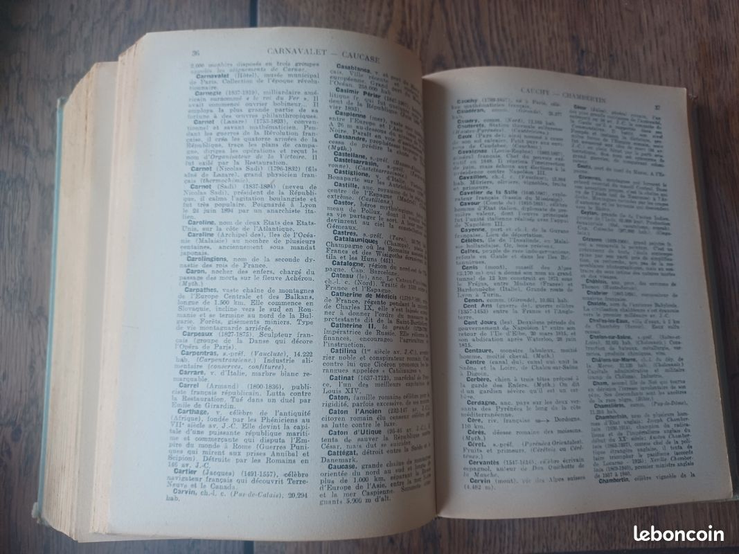 Ancien Dictionnaire Étymologique O. Caillon - Ed. Scolaires Chambéry (image 7)