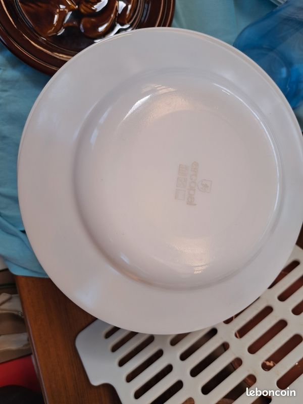 Assiette plate et creuse Arcopal (image 3)