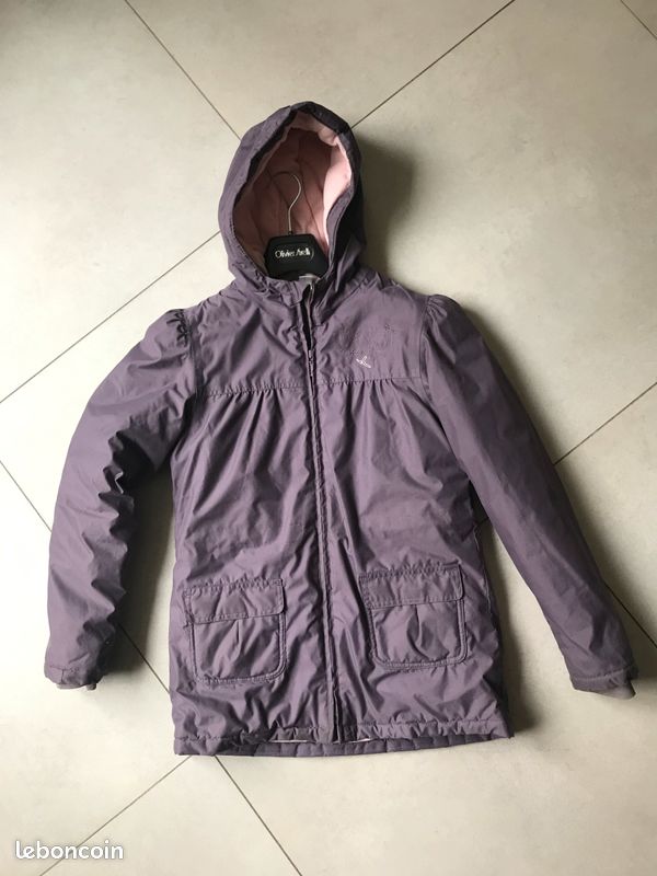 Parka hiver, fille , violet, 12 ans (image 1)
