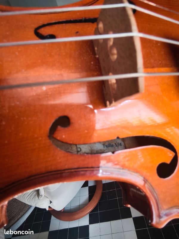 Violon Hartmann enfant 1/4 complet – Très bon état (image 4)