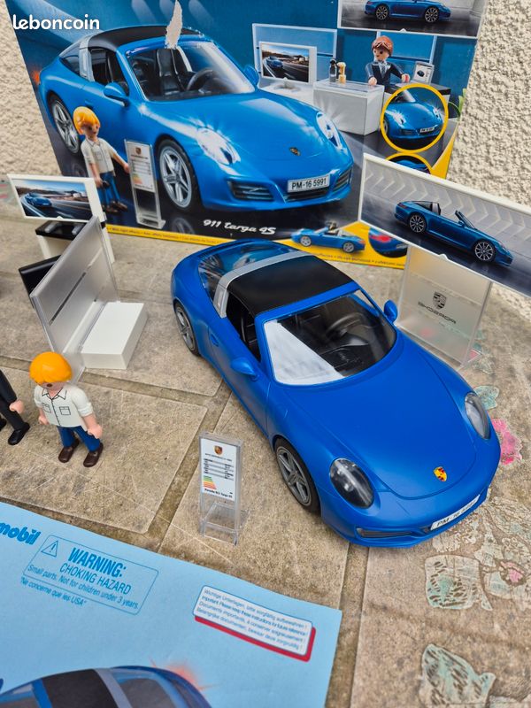PRÉSENTOIR PLAYMOBIL PORSCHE 911 Targa 4S 5991 EUR 2,59 - PicClick FR