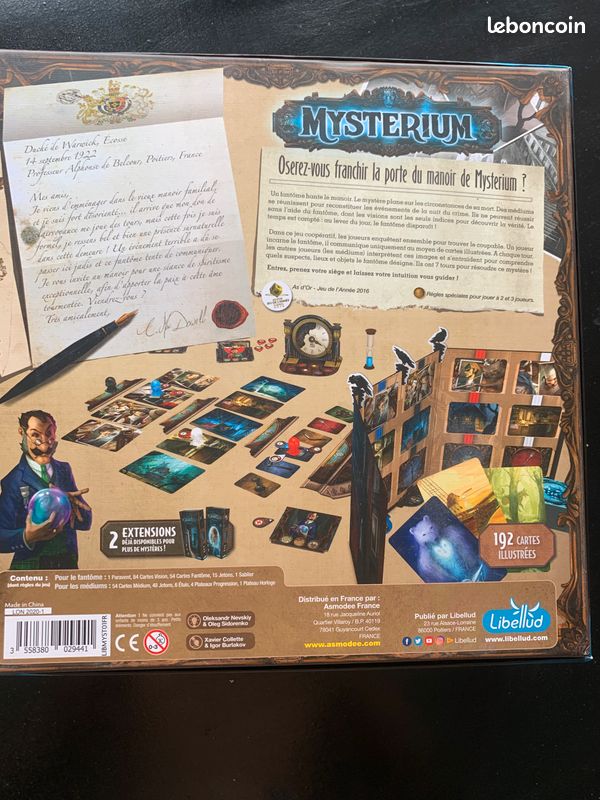 Jeu de société: Mysterium (image 2)