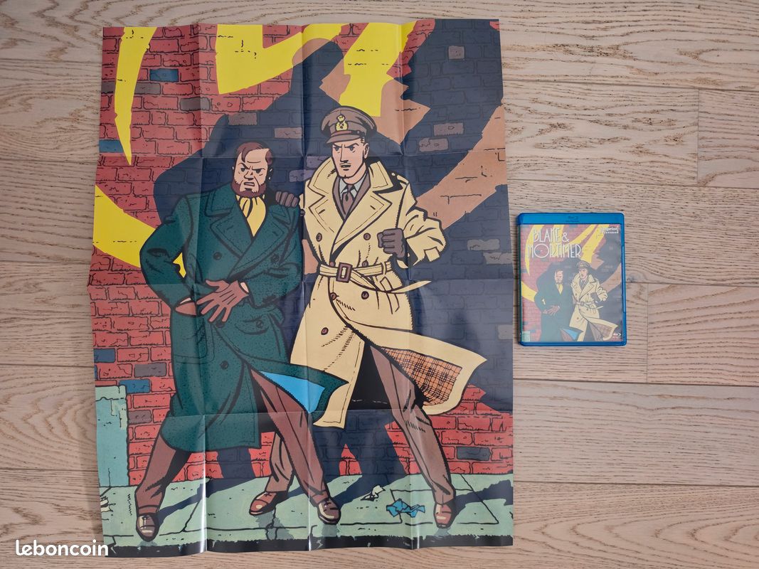 Blake et Mortimer - Coffret Blu-ray remasterisé TL 1500 ex- Jacobs import (image 14)