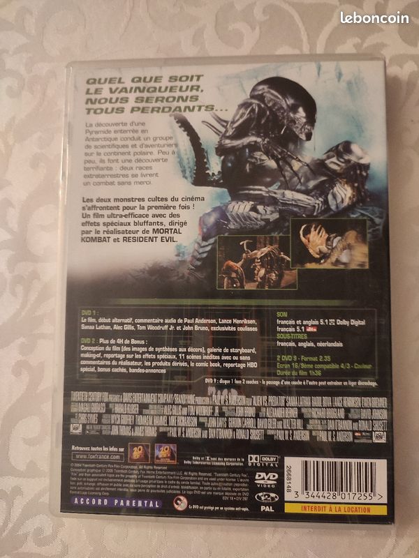 DVD Alien vs. Predator (image 2)