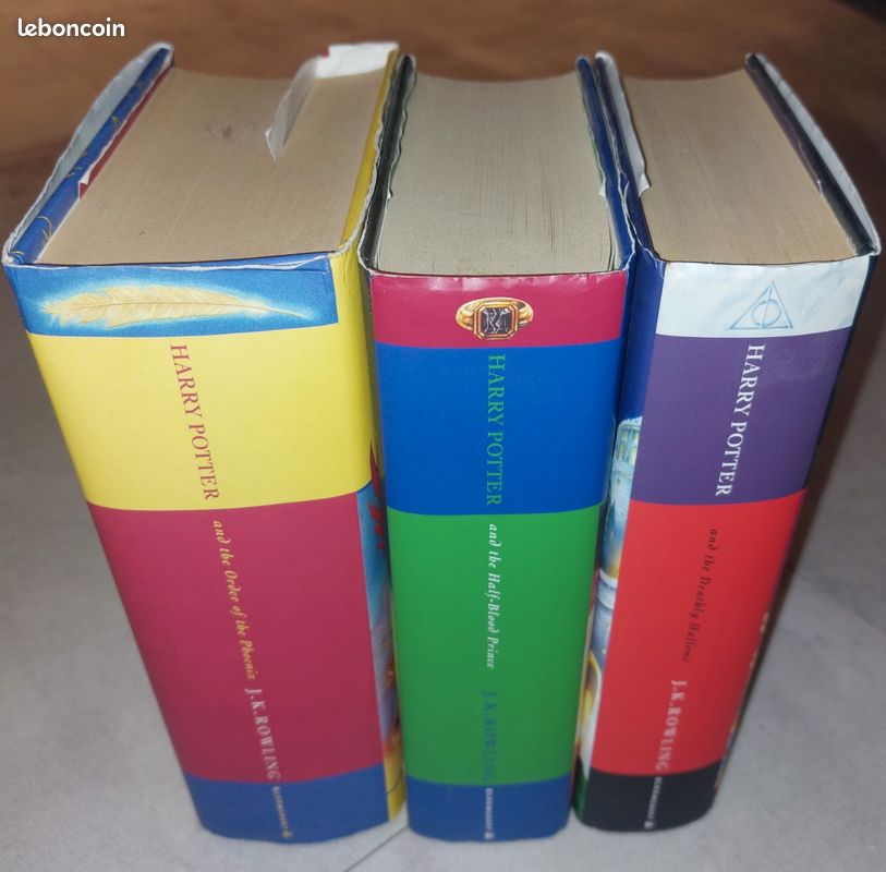 Livres harry Potter tomes 5 à 7 en anglais (image 3)