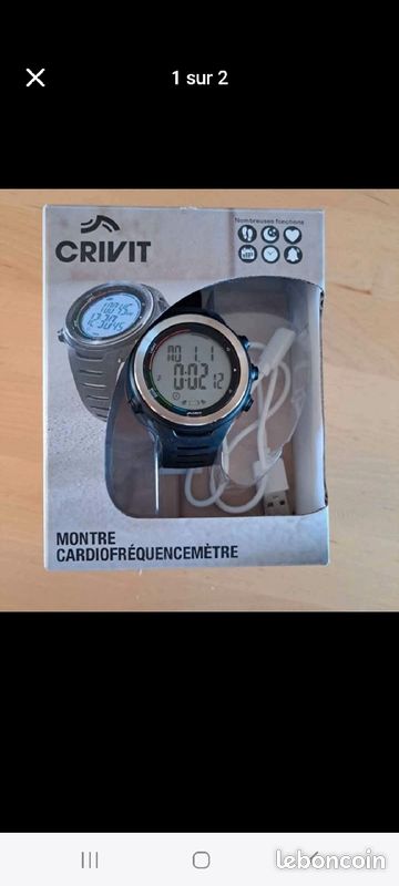 Crivit Cardiofréquencemètre Montre Cardio Crivit Lidl Montre
