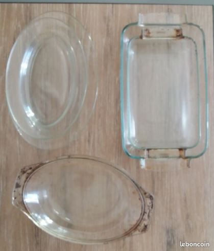 Lot de 4 plats pour cuisson four (image 1)