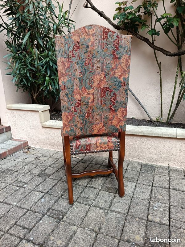 Chaises style Louis XIII (image 6)