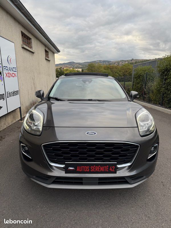 Ford Puma 1.0 MHEV 125 S&S BVM6 Titanium. Toit ouvrant / Siege Massant Excellent Etat (image 2)