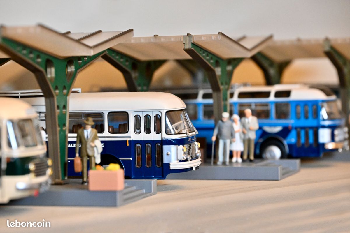 Façade Extension Gare Routière - Maquettes Régions & Compagnies