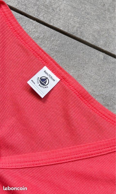 Gilet fin fille 8 ans - petit bateau (image 2)