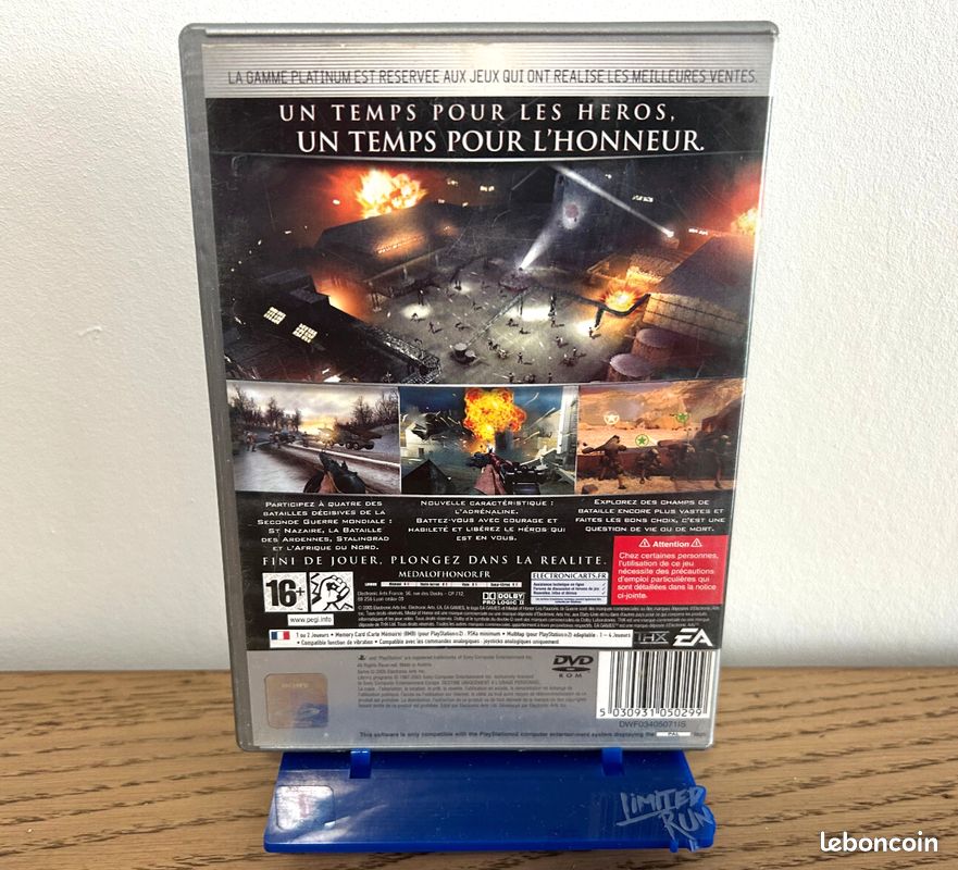 Medal Of Honor Les Faucons De Guerre Ps2 pas cher - Meilleures ofes sur le neuf et l'occasion