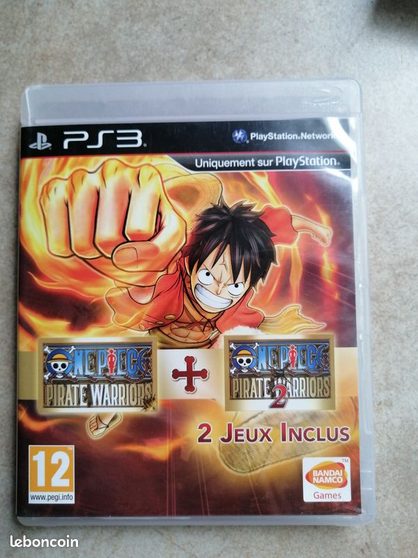 One Piece Pirate Warriors 1 Et 2 - PS3 - Comme Neuf - Version PAL