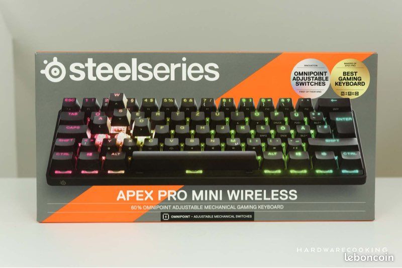 SteelSeries Apex Pro Mini : le clavier gamer sans fil est à prix ultra
