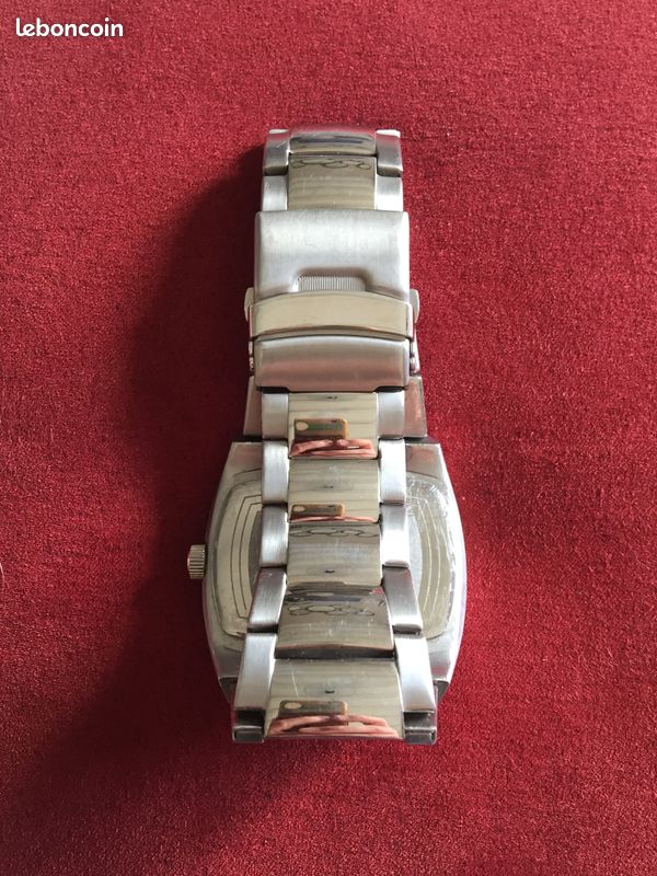 Bracelet De Montre Acier Inoxydable Serge Blanco - Largeur 20mm, Style Plongée - Neuf, Unisexe