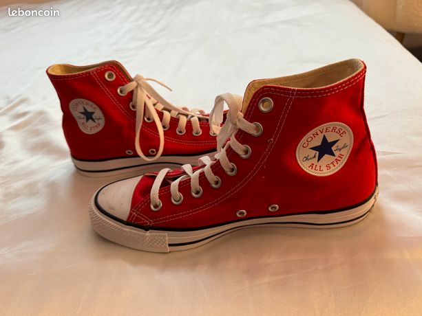 converse rouge taille 40