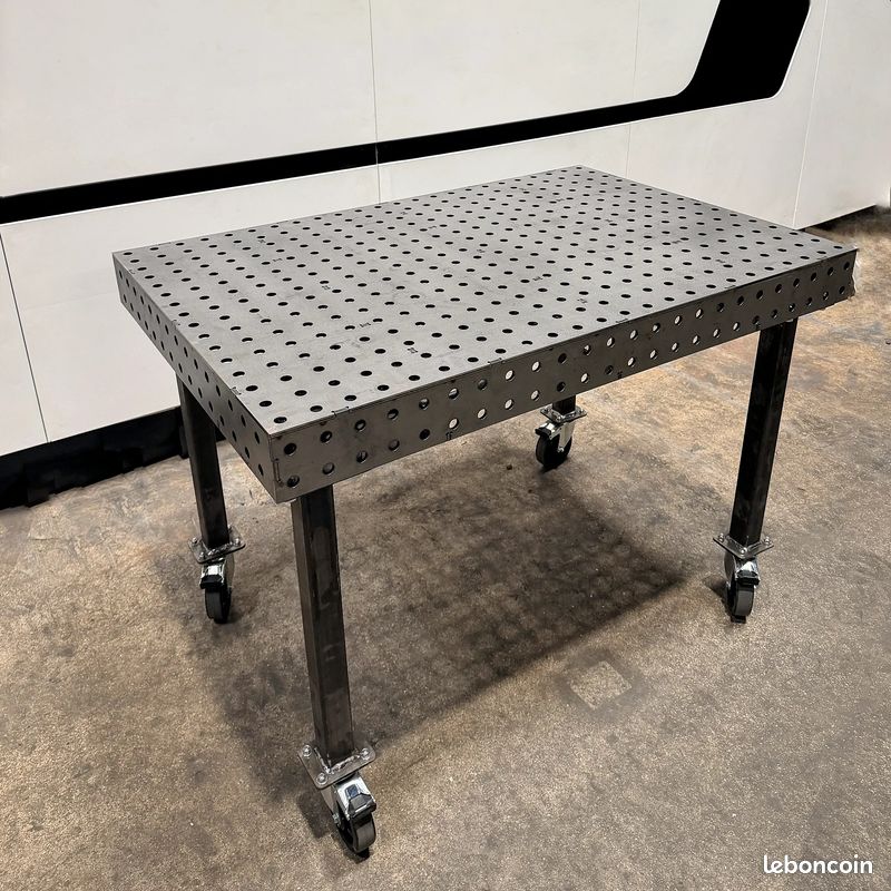 Table de soudure 800x1200 en kit ou montée – Fabrication Française 🇫🇷 (image 1)
