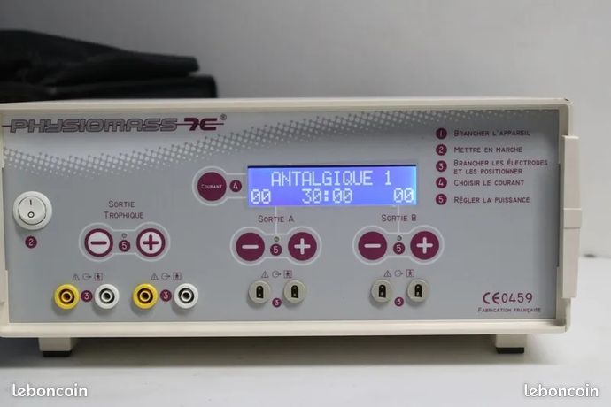Appareil d'électrothérapie à 2 canaux I-TECH PHYSIO