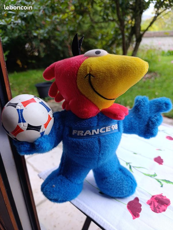 Peluche France 98 collection. Nommer petite mascotte Footix Vintage - Jeux & Jouets