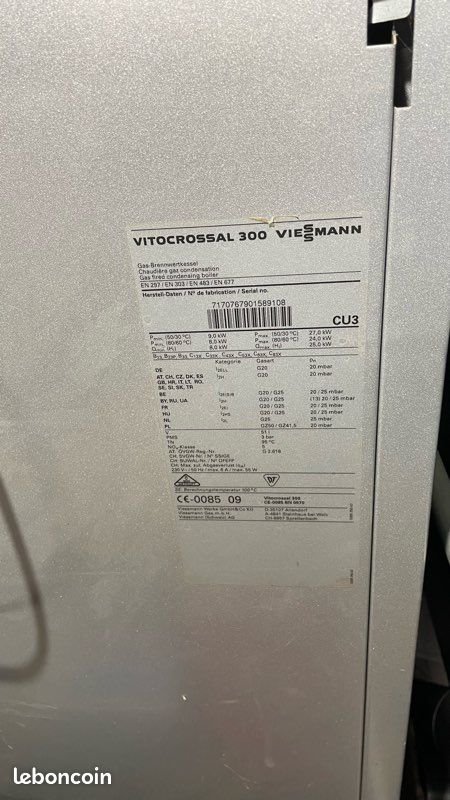 Chaudière gaz viessman vitocrossal 300 CU3 (image 2)