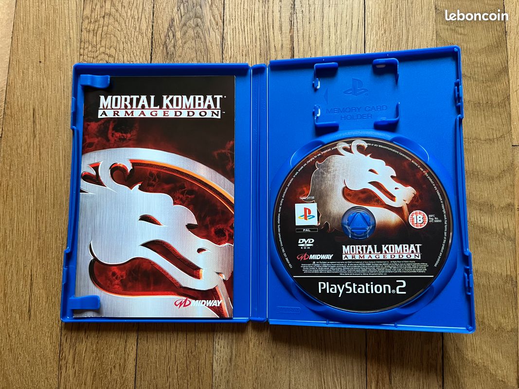 Prix Mortal Kombat : Armageddon PS2 : Cote & Argus