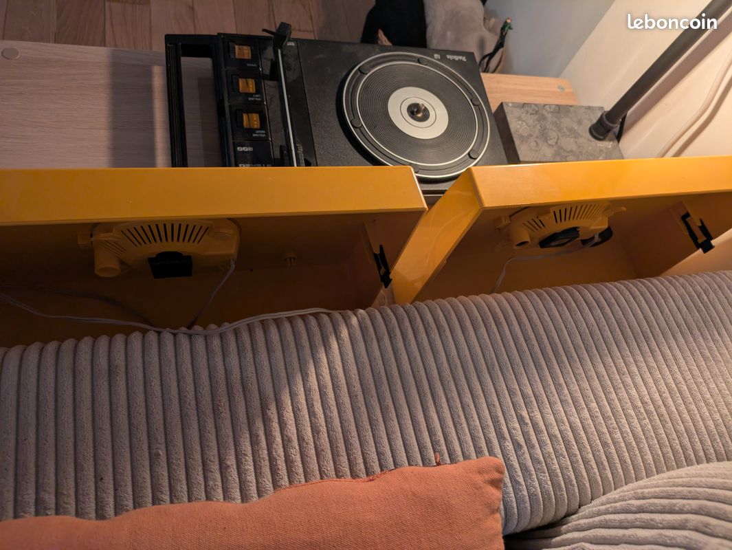 Tourne-disque vinyle radiola 200 orange (image 2)