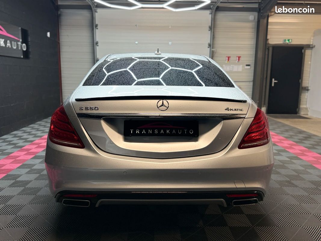 MERCEDES-BENZ CLASSE S 550 4.7i V8 BI-TURBO 4MATIC 455CH (image 4)