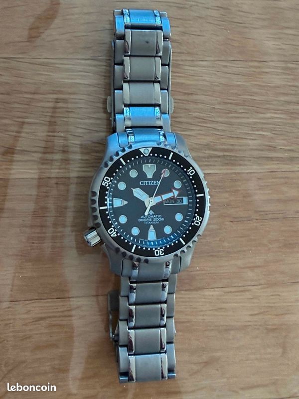 Montre Citizen Promaster Marine Automatique Super Titanium (image 4)