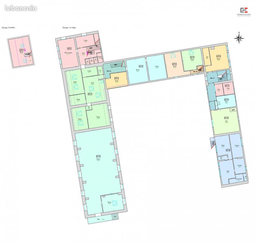 Immeuble 1600 m² Varennes-sur-Seine (image 3)