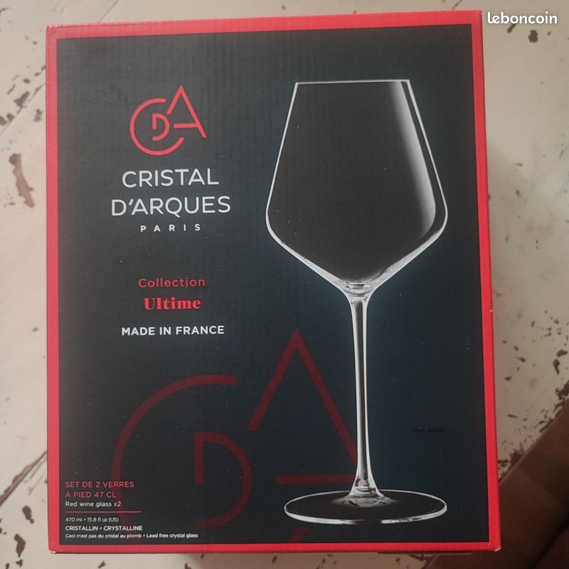 12 verres Cristal d'Arques 47cl (image 1)