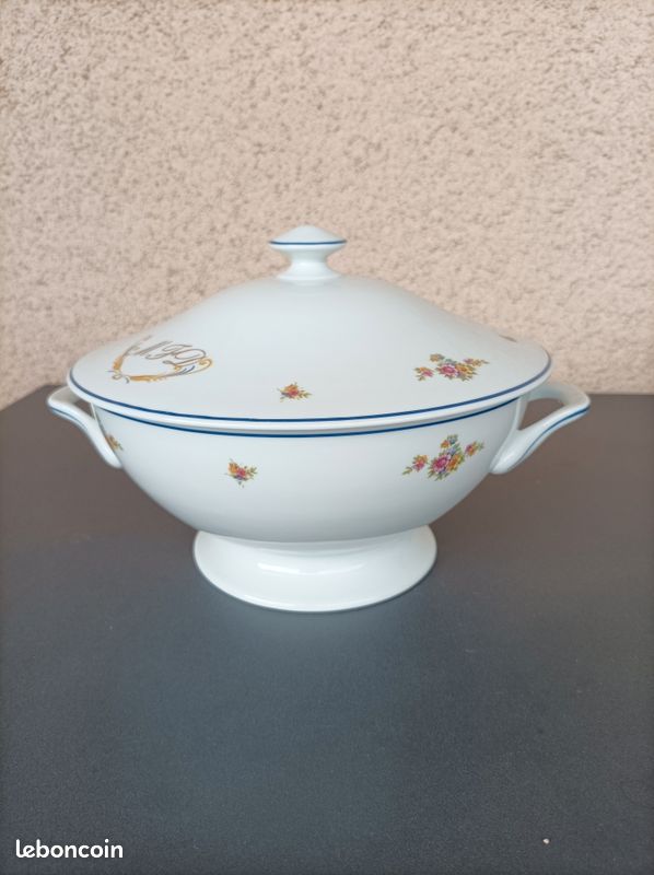 Cafetière - saladier - soupière en porcelaine de Limoges (image 4)