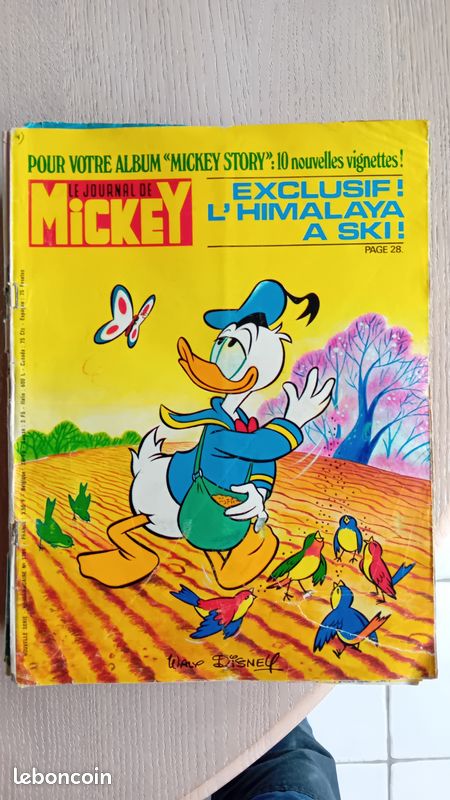 Lot 39 magazines "Le journal de Mickey" 1979 (image 5)