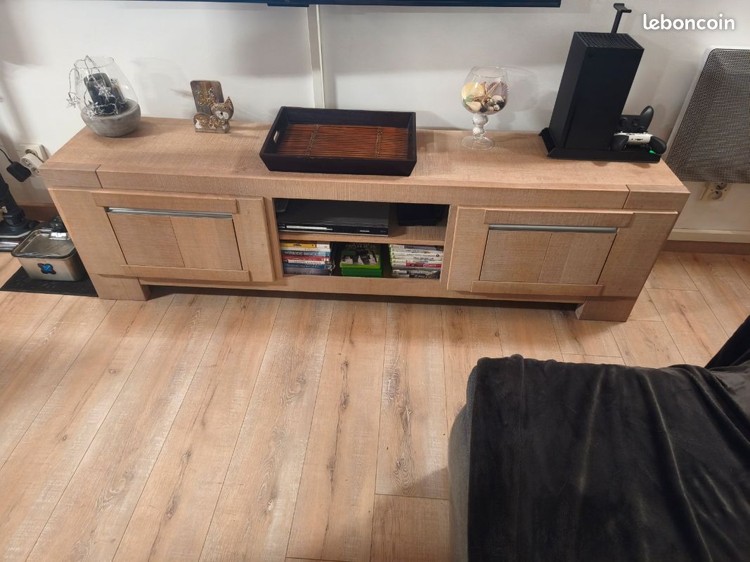 Ensemble Monsieur Meuble – Table extensible + Buffet 216 cm + Meuble TV (image 16)