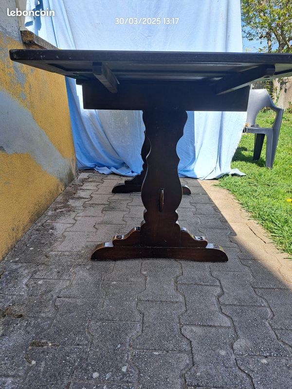 Table bois a rallonge (image 2)