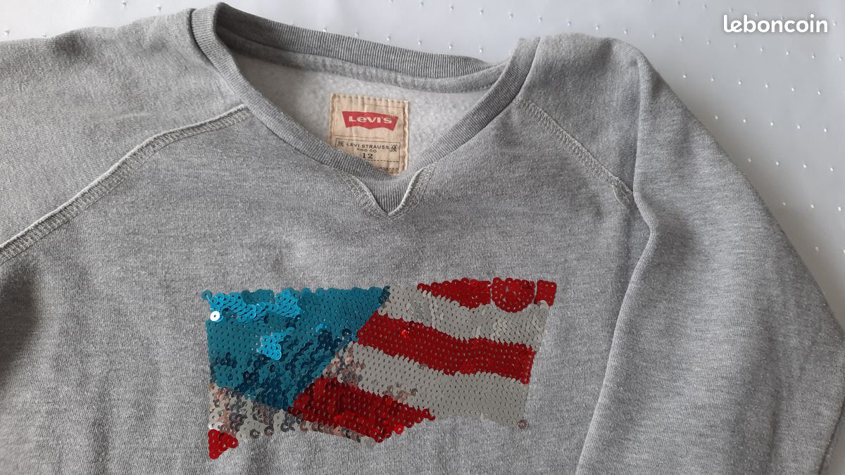 Sweat Levi's Taille 12 Ans peu porté Vêtements