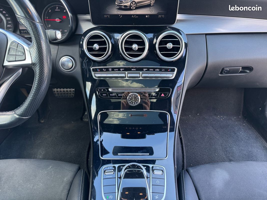 MERCEDES CLASSE C IV C220 D SPORTLINE AMG Toutes Options Toit Ouvrant Burmester Caméra 360 Sièges électriques chauffants Garantie 12 mois (image 12)