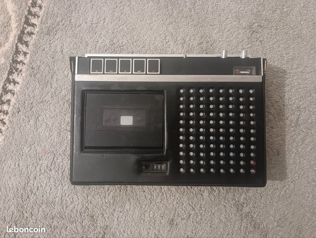 Enregistreur vintage BASF 9202 lecteur cassette , pour réparation/pièc (image 1)