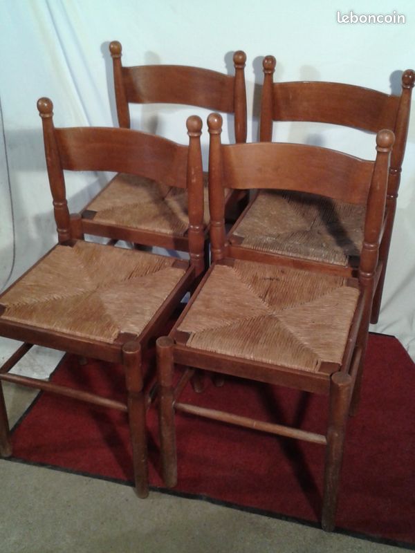 Chaises paillees (image 1)