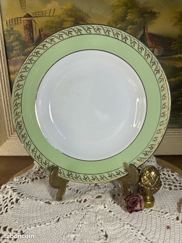 Assiettes creuses Amandinoise Celadon (image 7)