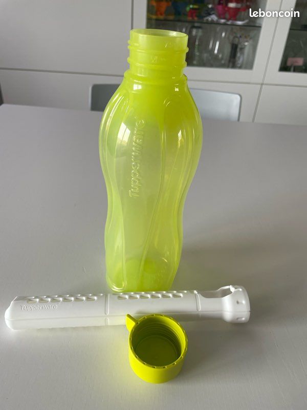 NandicoIndia Tupperware Eco Easy Lot de 2 Bouteilles 1 l