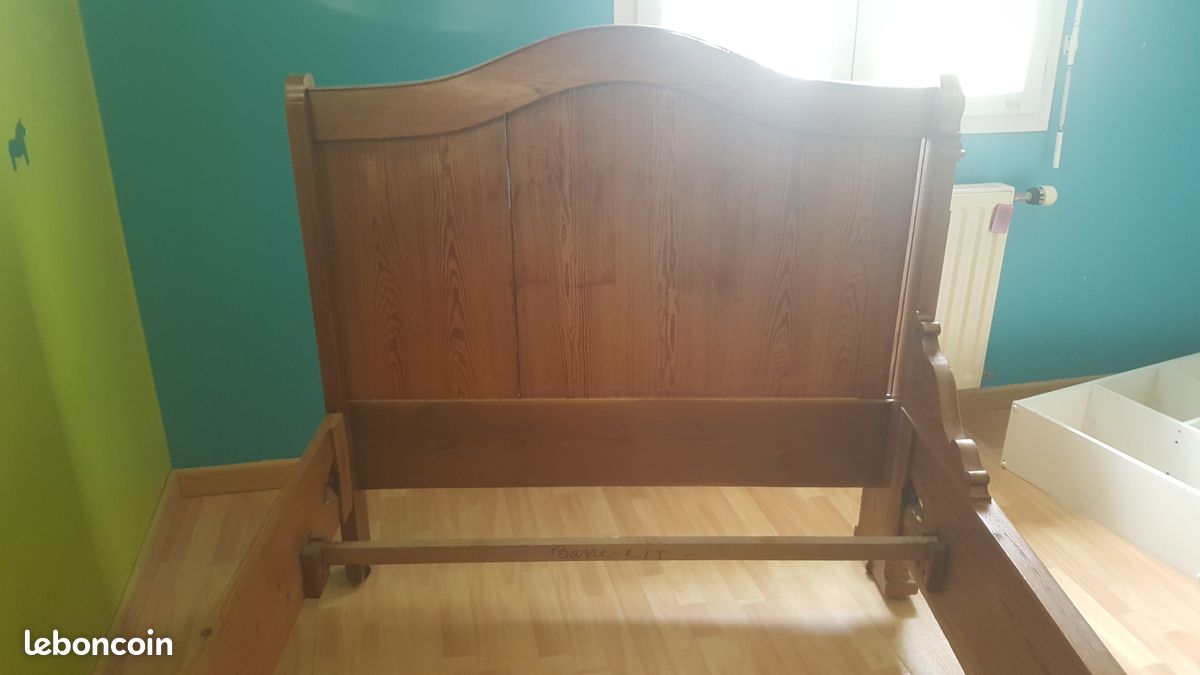 Lit bateau bois (image 2)