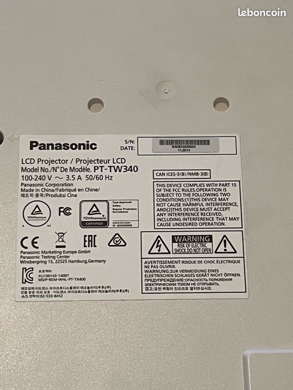 Video projector Panasonic (image 8)